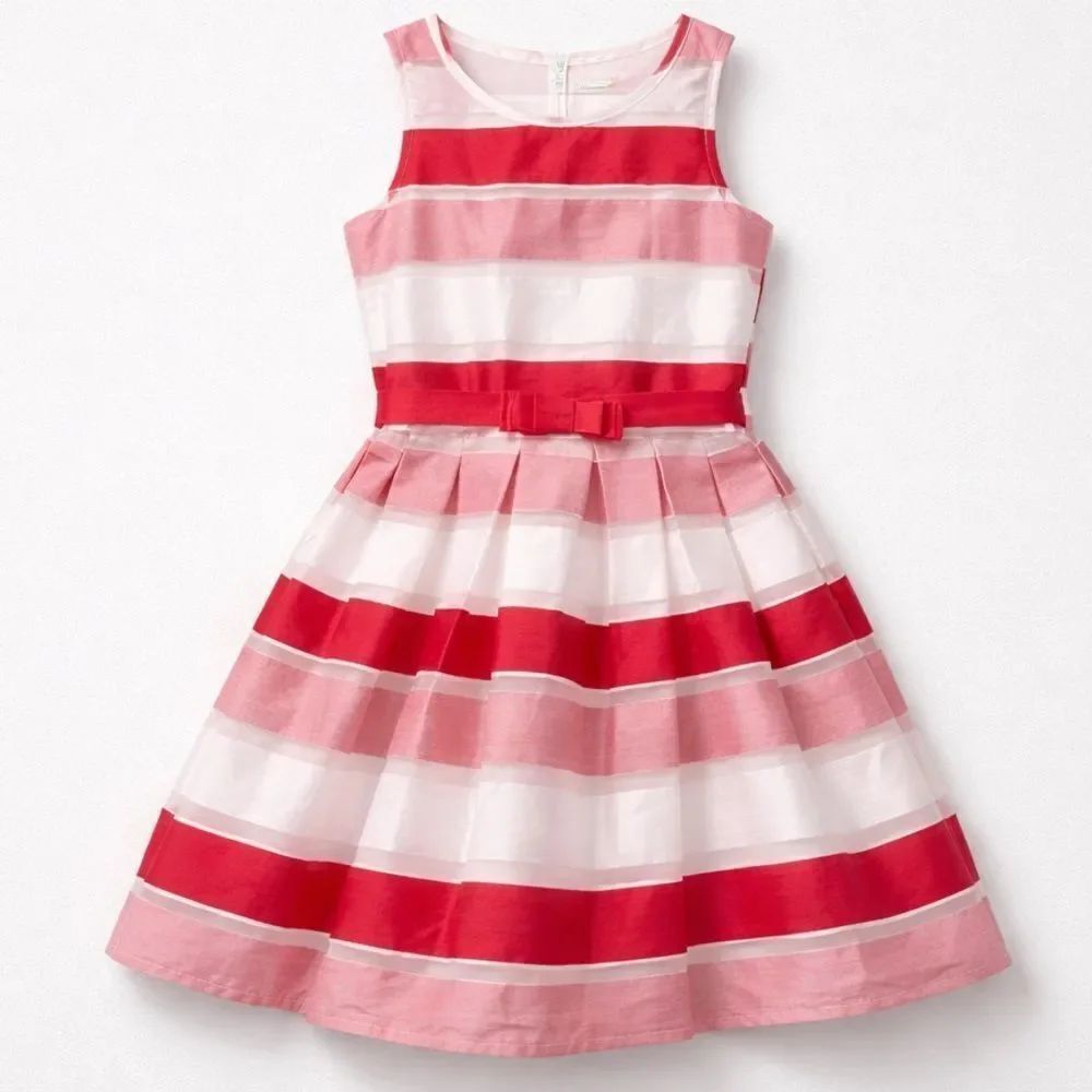 Btween pink and white party dress
